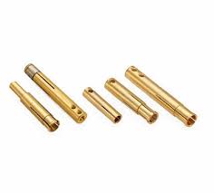 Brass pins and brass sockets